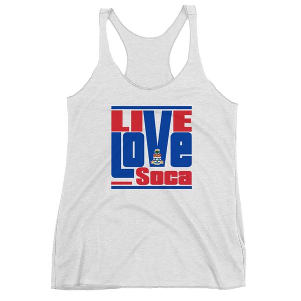 Cayman Islands - Islands Edition Womens Tank Top - Live Love Soca Clothing & Accessories