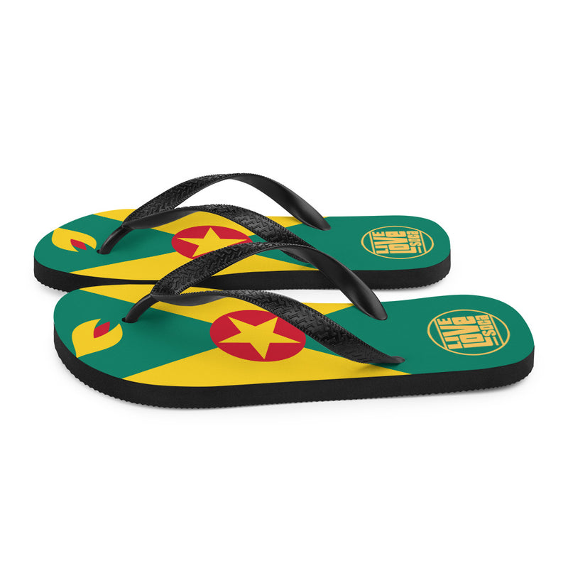 Island Grenada Flip Flops - Live Love Soca Clothing & Accessories