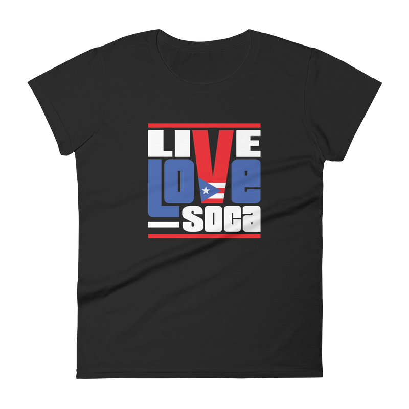 Puerto Rico Islands Edition Womens T-Shirt - Live Love Soca Clothing & Accessories