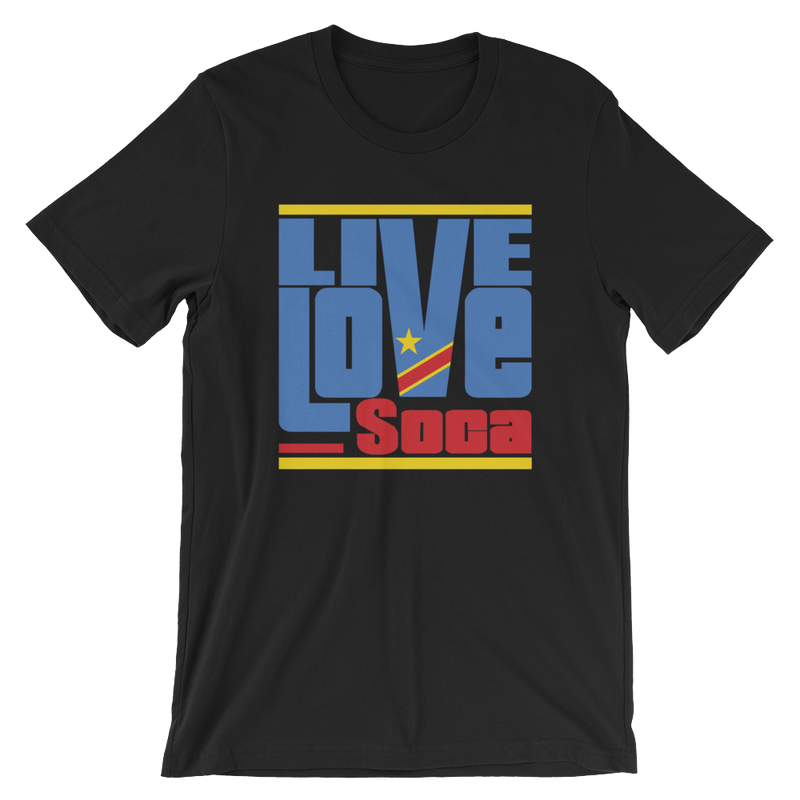Congo Africa Edition Mens T-Shirt - Live Love Soca Clothing & Accessories