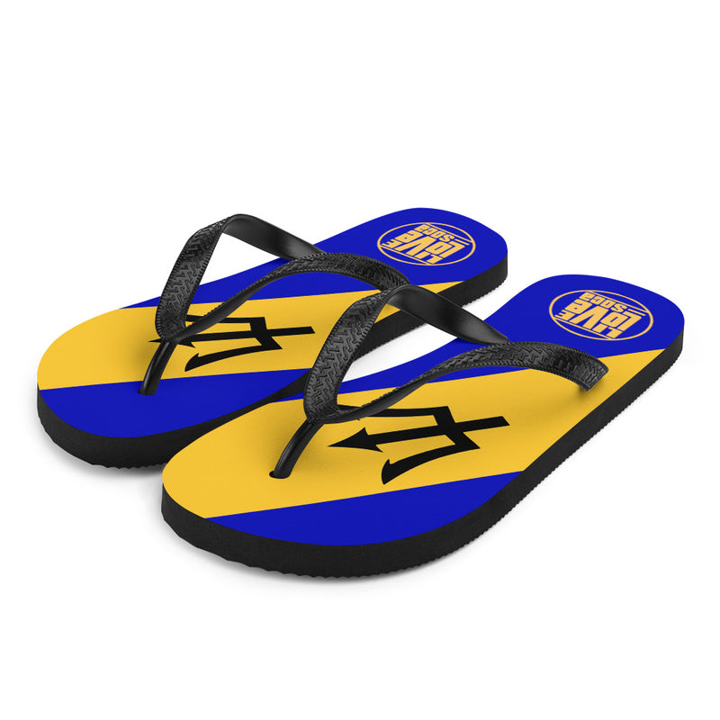 Island Barbados Flip Flops - Live Love Soca Clothing & Accessories