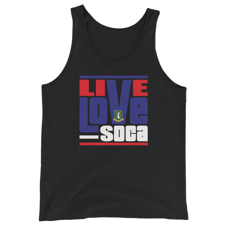 British Virgin Islands - Island Edition Mens Tank Top - Live Love Soca Clothing & Accessories