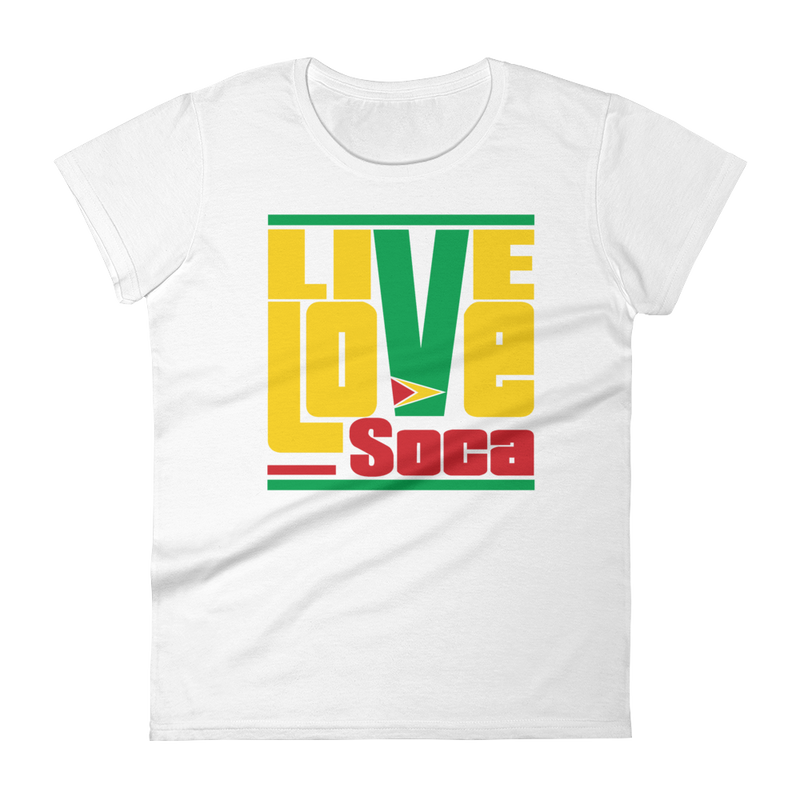 Guyana Islands Edition Womens T-Shirt - Live Love Soca Clothing & Accessories