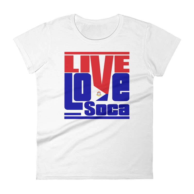 Saint Maarten Islands Edition Womens T-Shirt - Live Love Soca Clothing & Accessories