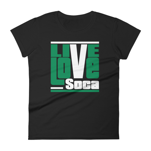 Nigeria Africa Edition Womens T-Shirt - Live Love Soca Clothing & Accessories