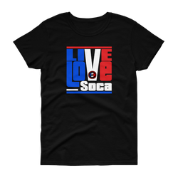 Euro Edition FKW - French Kiss & Wine Womens T-Shirt - Live Love Soca Clothing & Accessories