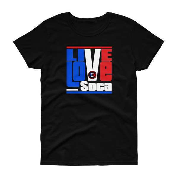 Euro Edition FKW - French Kiss & Wine Womens T-Shirt - Live Love Soca Clothing & Accessories