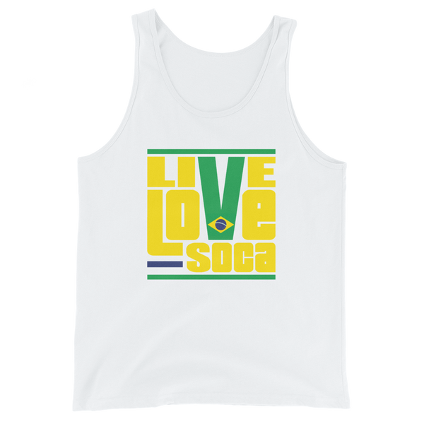 Brazil South America Edition Mens Tank Top - Live Love Soca Clothing & Accessories