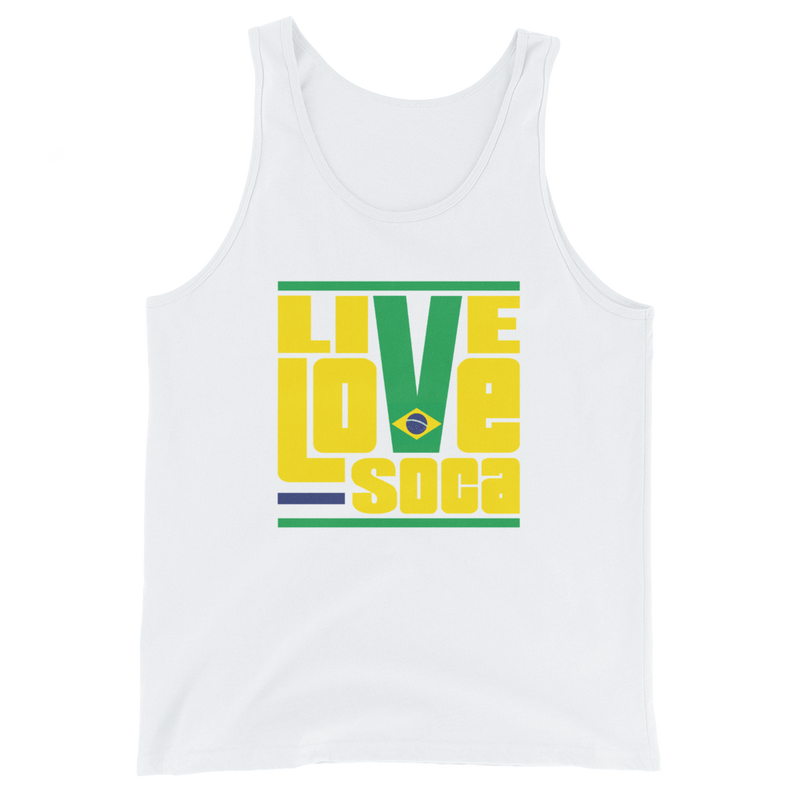 Brazil South America Edition Mens Tank Top - Live Love Soca Clothing & Accessories