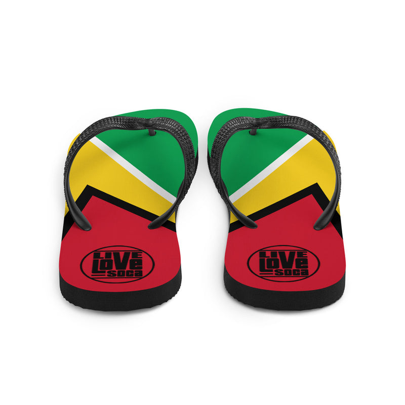 Island Guyana Flip Flops - Live Love Soca Clothing & Accessories