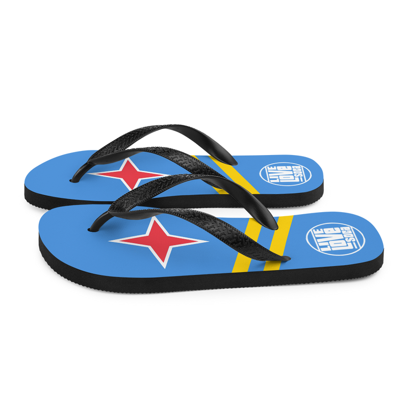 Island Aruba Flip Flops - Live Love Soca Clothing & Accessories