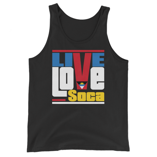 Antigua & Barbuda Islands Edition Mens Tank Top - Live Love Soca Clothing & Accessories