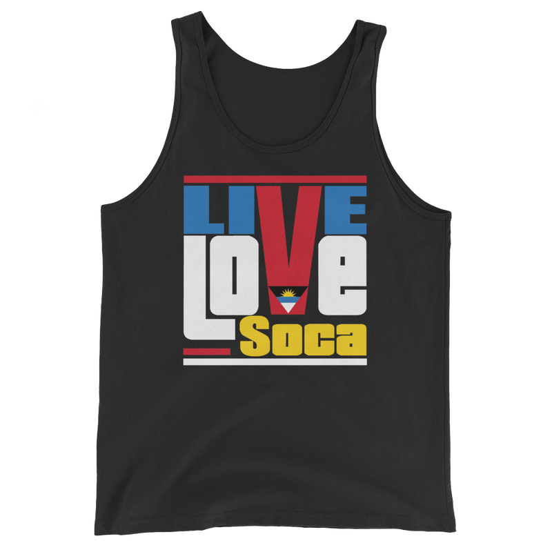 Antigua & Barbuda Islands Edition Mens Tank Top - Live Love Soca Clothing & Accessories