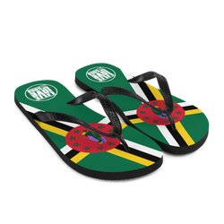 Island Dominica Flip Flops - Live Love Soca Clothing & Accessories