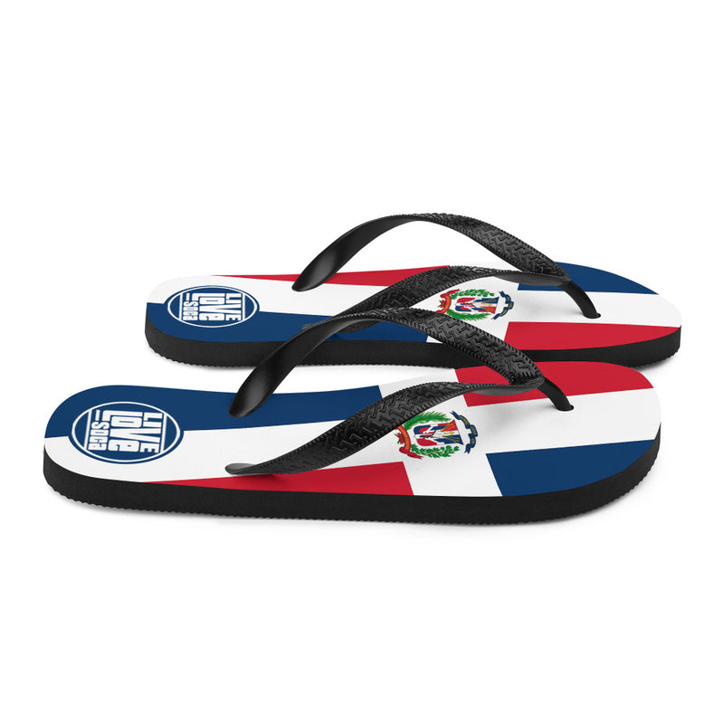 Island Dominica Republic Flip Flops - Live Love Soca Clothing & Accessories