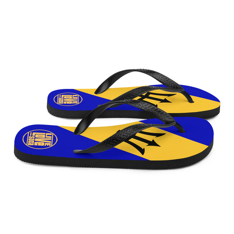 Island Barbados Flip Flops - Live Love Soca Clothing & Accessories