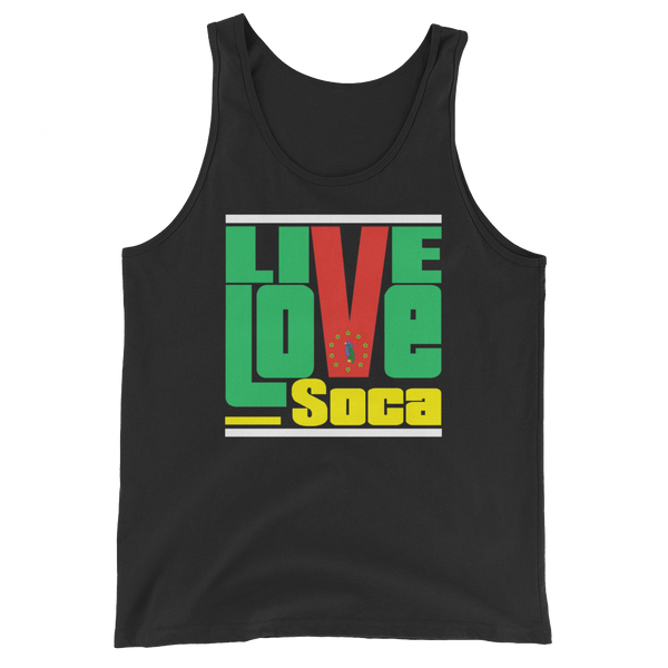 Dominica Islands Edition Mens Tank Top - Live Love Soca Clothing & Accessories