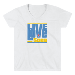 Aruba Islands Edition Womens V-Neck T-Shirt - Live Love Soca Clothing & Accessories