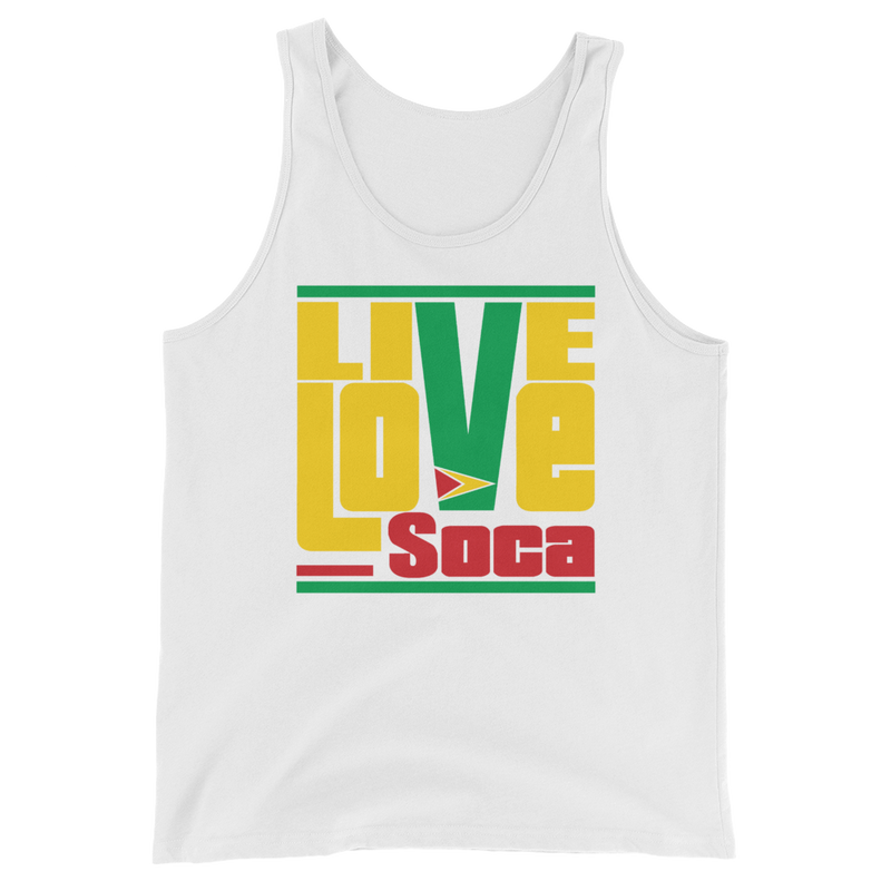 Guyana Islands Edition Men Tank Top - Live Love Soca Clothing & Accessories