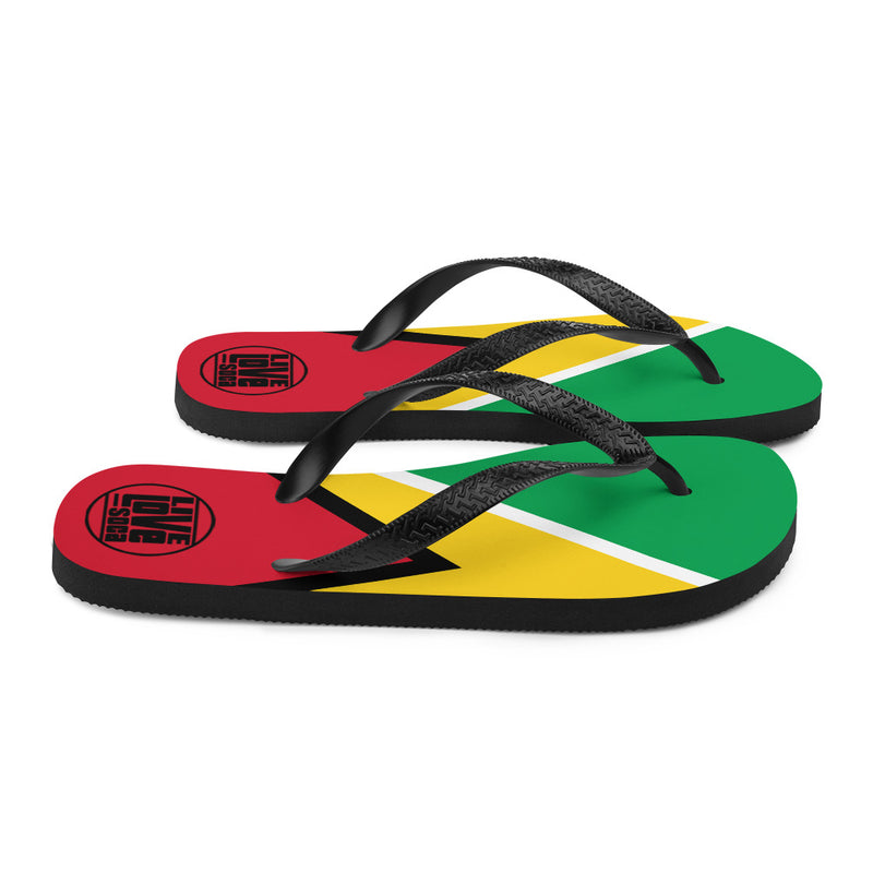 Island Guyana Flip Flops - Live Love Soca Clothing & Accessories