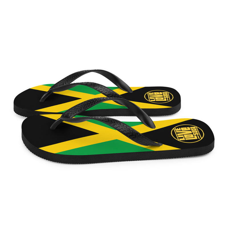 Island Jamaica Flip Flops - Live Love Soca Clothing & Accessories
