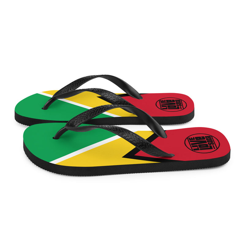 Island Guyana Flip Flops - Live Love Soca Clothing & Accessories