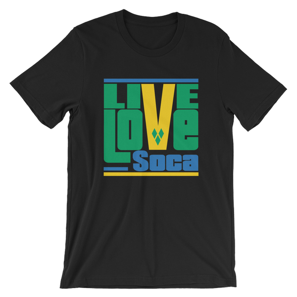 Saint Vincent & The Grenadines Islands Edition Mens T-Shirt - Live Love Soca Clothing & Accessories