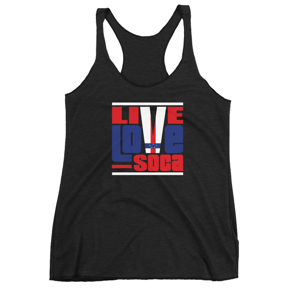 Netherlands Antilles Islands Edition Womens Tank Top - Live Love Soca Clothing & Accessories