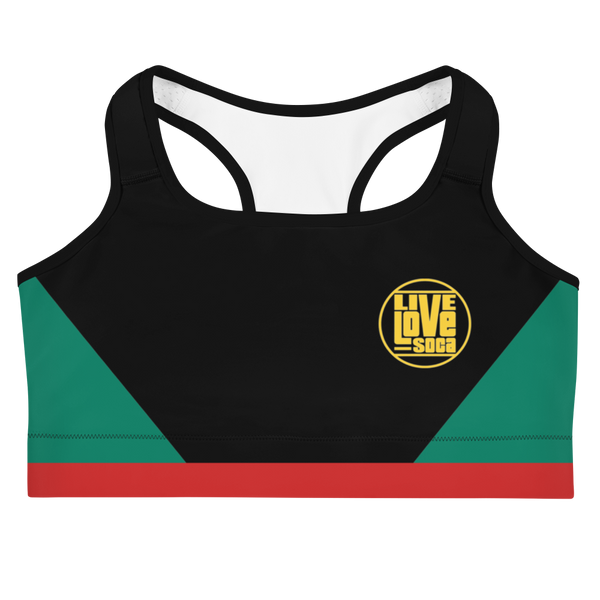 Island Active Grenada Sports Bra - Live Love Soca Clothing & Accessories