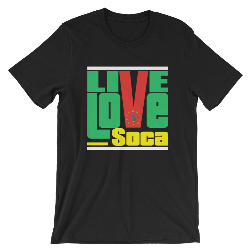 Dominica Islands Edition Mens T-Shirt - Live Love Soca Clothing & Accessories