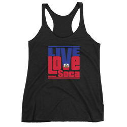 Haiti Islands Edition Black Womens Tank Top - Live Love Soca Clothing & Accessories