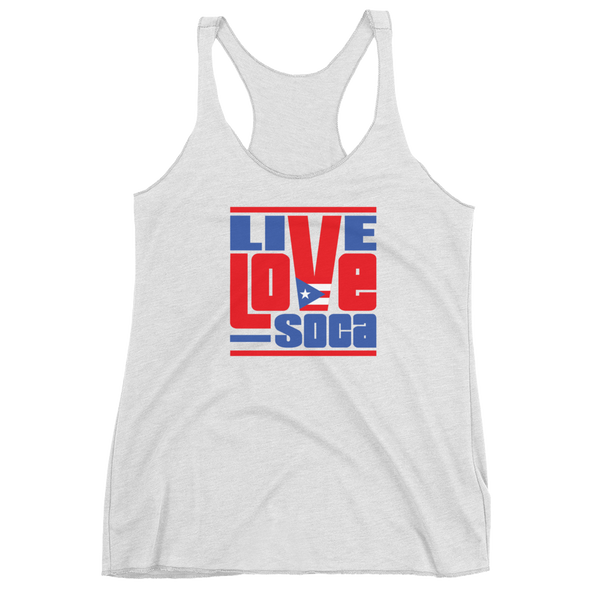 Puerto Rico Islands Edition Womens Tank Top - Live Love Soca Clothing & Accessories