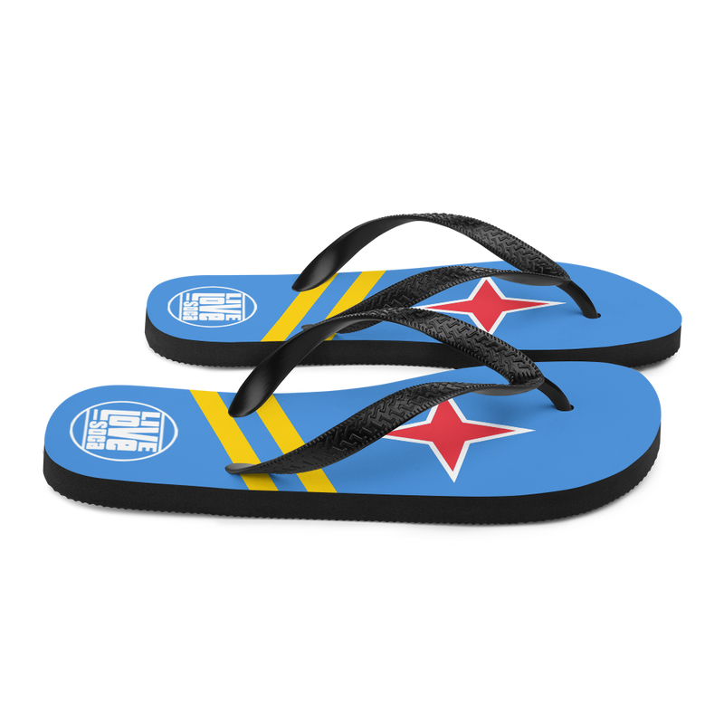 Island Aruba Flip Flops - Live Love Soca Clothing & Accessories