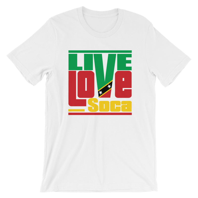 Saint Kitts & Nevis Islands Edition Mens T-Shirt - Live Love Soca Clothing & Accessories