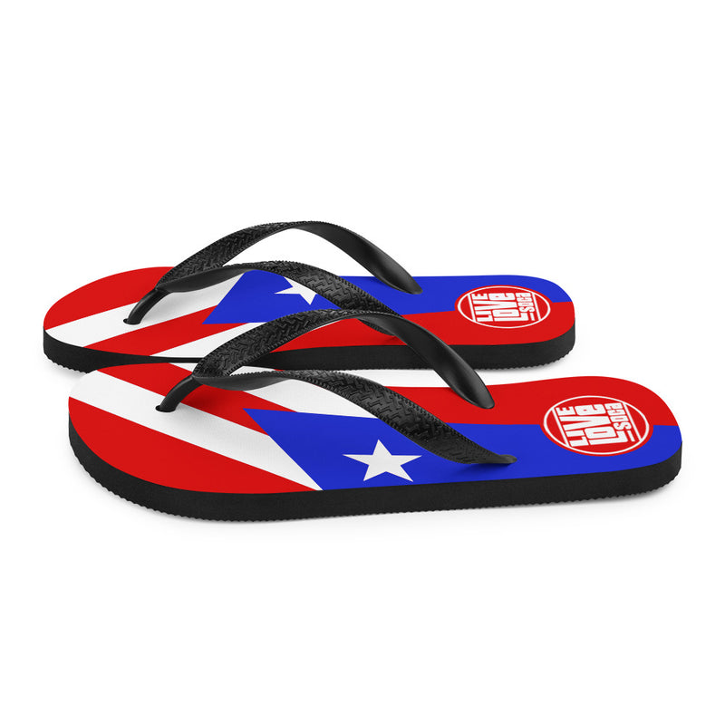 Island Puerto Rico Flip Flops - Live Love Soca Clothing & Accessories