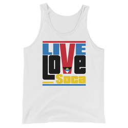 Antigua & Barbuda Islands Edition Mens Tank Top - Live Love Soca Clothing & Accessories