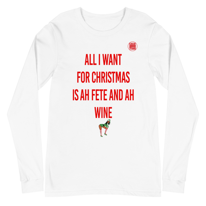 All I Want Christmas Long Sleeve Tee