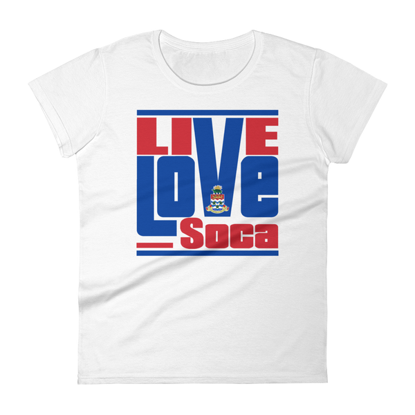 Cayman Islands - Islands Edition Womens T-Shirt - Live Love Soca Clothing & Accessories