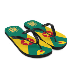 Island Grenada Flip Flops - Live Love Soca Clothing & Accessories