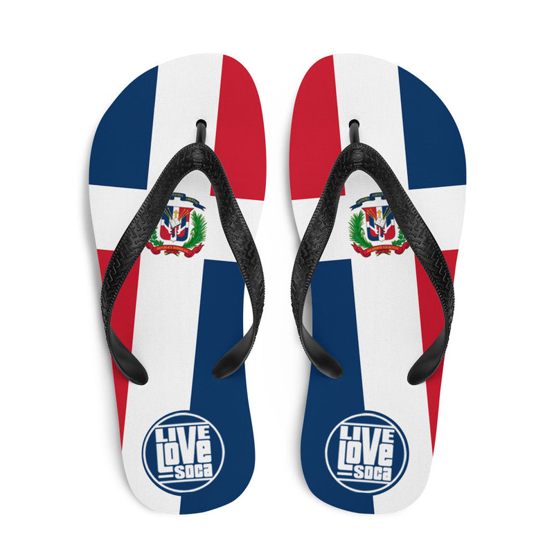 Island Dominica Republic Flip Flops - Live Love Soca Clothing & Accessories