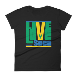 Saint Vincent & The Grenadines Islands Edition Womens T-Shirt - Live Love Soca Clothing & Accessories