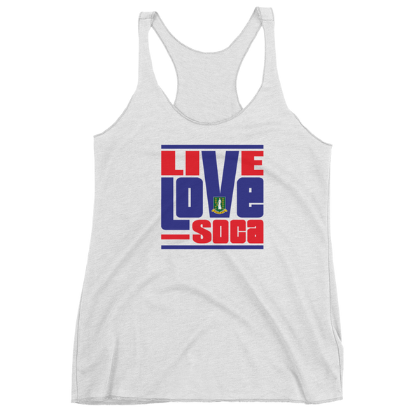 British Virgin Islands - Island Edition Womens Tank Top - Live Love Soca Clothing & Accessories