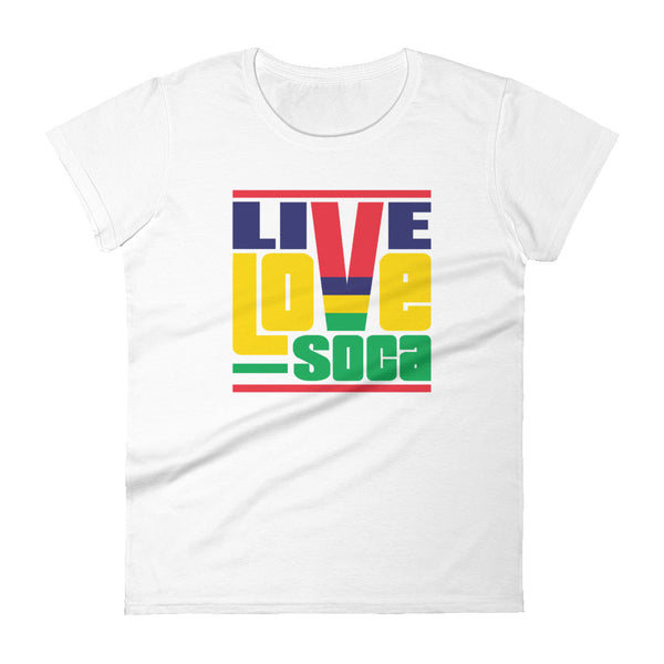 Mauritius Africa Edition Womens T-Shirt - Live Love Soca Clothing & Accessories