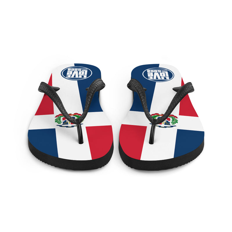 Island Dominica Republic Flip Flops - Live Love Soca Clothing & Accessories