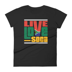 South Africa Africa Edition Womens T-Shirt - Live Love Soca Clothing & Accessories