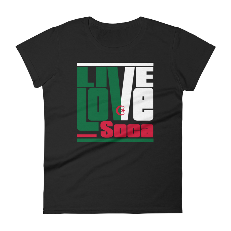 Algeria Africa Edition Womens T-Shirt - Live Love Soca Clothing & Accessories