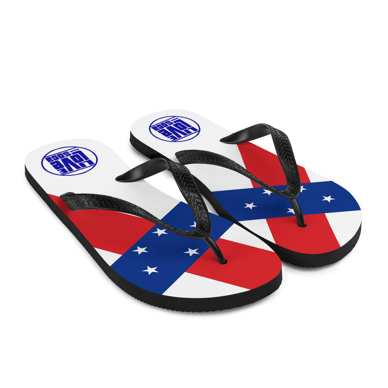 Island Netherands Antilles Flip Flops - Live Love Soca Clothing & Accessories