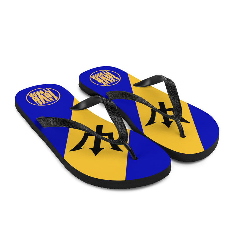 Island Barbados Flip Flops - Live Love Soca Clothing & Accessories