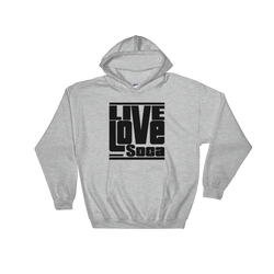 Grey Men's Hoodie - Live Love Soca Clothing & Accessories