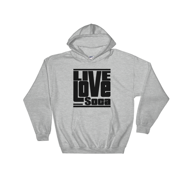 Grey Men's Hoodie - Live Love Soca Clothing & Accessories